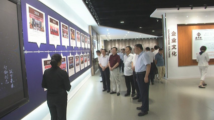 山東省財金投資集團領導來新泰市調研